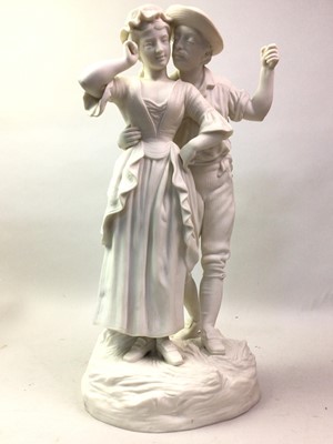 Lot 461 - PARIAN WARE FIGURE