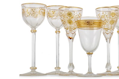 Lot 1378 - SET OF SIX HOCK GLASSES