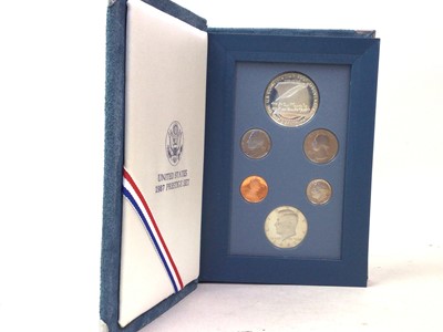 Lot 557 - THREE 1oz SILVER PROOF COINS