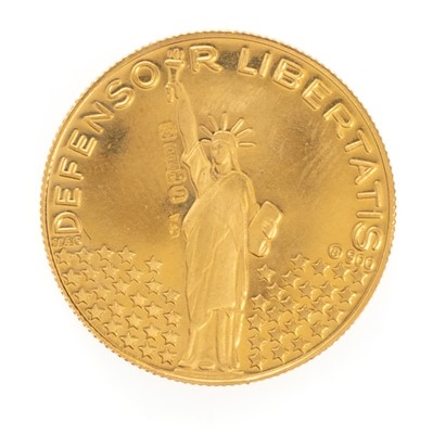 Lot 107 - AUSTRIAN JOHN F KENNEDY COMMEMORATIVE GOLD MEDALLION