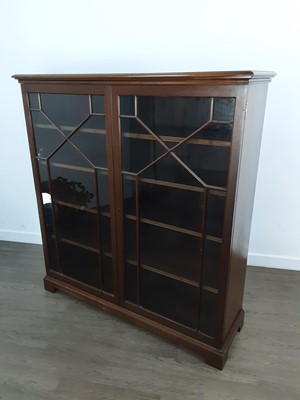 Lot 525 - MAHOGANY BOOKCASE