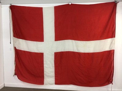 Lot 564 - LARGE DANISH FLAG
