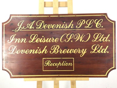 Lot 574 - PAINTED PINE BREWERY SIGN
