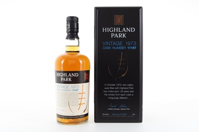 Lot 229 - HIGHLAND PARK 1973 SINGLE CASK #11167