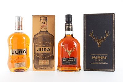 Lot 240 - DALMORE 12 YEAR OLD AND JURA 16 YEAR OLD