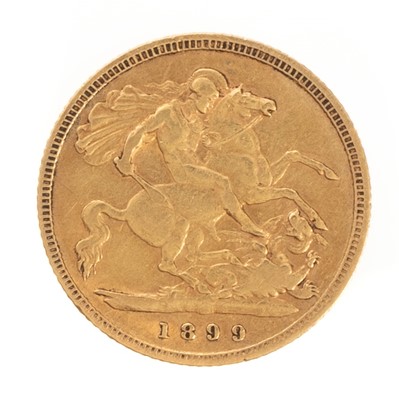 Lot 118 - VICTORIA GOLD HALF SOVEREIGN