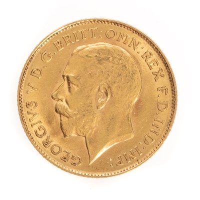 Lot 120 - GEORGE V GOLD HALF SOVEREIGN