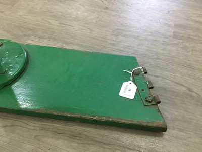 Lot 83 - SET OF FOUR FAIRGROUND BINGO BUTTON STOOLS