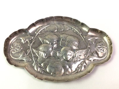 Lot 471 - PAIR OF VICTORIAN SILVER PIN DISHES