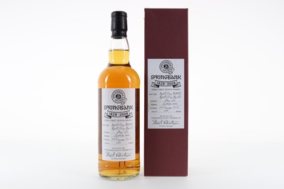 Lot 266 - SPRINGBANK 1997 SOCIETY BOTTLING FOR THE DISTILLERY'S 180TH ANNIVERSARY