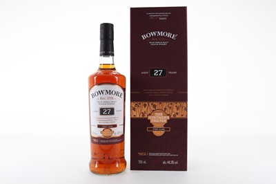 Lot 277 - BOWMORE 27 YEAR OLD PORT CASK VINTNER'S TRILOGY