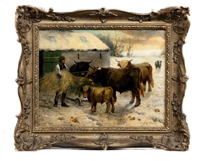 Lot 586 - JOSEPH DENOVAN ADAM RSA RSW (SCOTTISH 1842 - 1896)