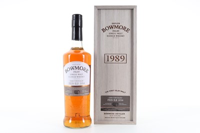 Lot 295 - BOWMORE 1989 24 YEAR OLD FEIS ILE 2014