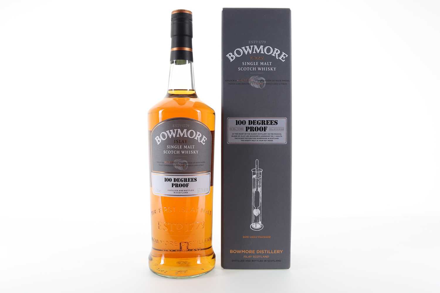 Lot 299 - BOWMORE 100 DEGREES PROOF 1L