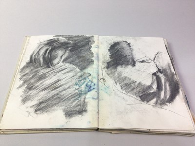 Lot 542 - GROUP OF THREE ARTISTS STUDIO ART BOOKS
