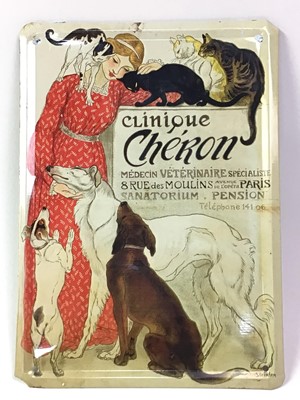 Lot 657 - GROUP OF REPRODUCTION FRENCH METAL ADVERTISING SIGNS