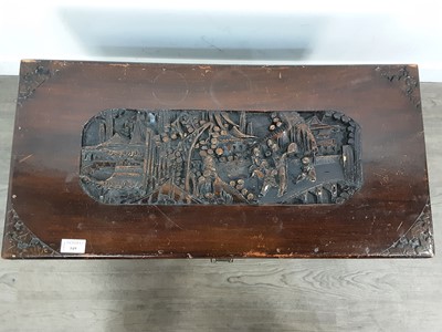 Lot 549 - CHINESE CAMPHOR WOOD BLANKET CHEST