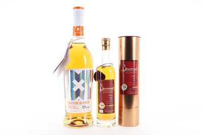 Lot 400 - GLENMORANGIE  X MADE FOR MIXING AND BENROMACH 10 YEAR OLD 20CL