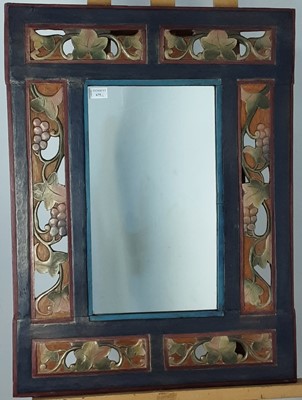 Lot 675 - TWO WALL MIRRORS