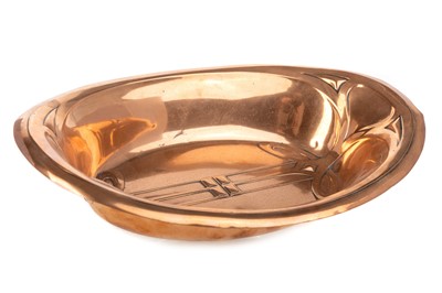 Lot 413 - SECCESSIONIST COPPER BREAD BASKET