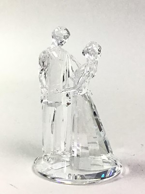 Lot 617 - SWAROVSKI CRYSTAL FIGURES AND PLAQUES