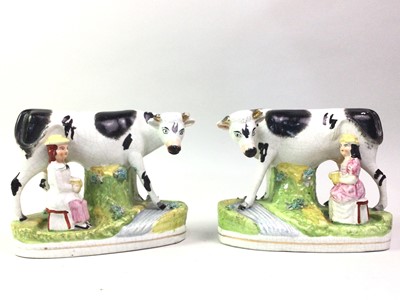 Lot 622 - GROUP OF CERAMIC FIGURES