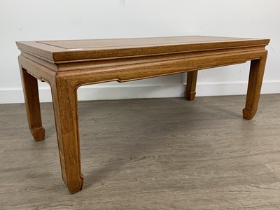 Lot 693 - CHINESE ROSEWOOD COFFEE TABLE