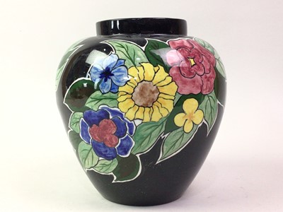 Lot 701 - TWO HAND PAINTED VASES