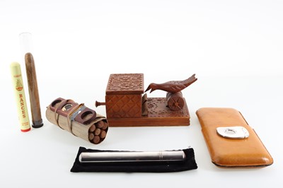 Lot 396 - COLLECTION OF CIGARS AND CIGAR PARAPHERNALIA