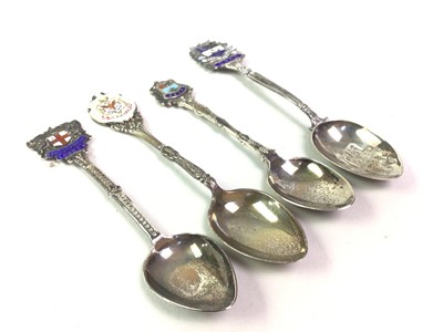 Lot 635 - COLLECTION OF SOUVENIR TEASPOONS