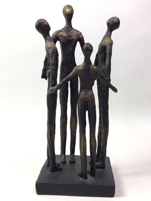 Lot 503 - THREE CONTEMPORARY SCUPTURES