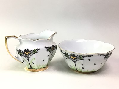 Lot 493 - VICTORIA CHINA ART DECO TEA SERVICE