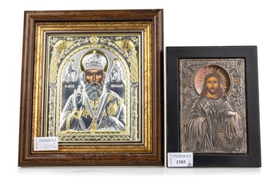 Lot 1385 - COLLECTION OF EASTERN ORTHODOX CHRISTIAN ICONS