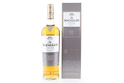 Lot 384 - MACALLAN 10 YEAR OLD FINE OAK