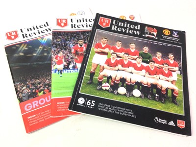 Lot 722 - GROUP OF UNITED REVIEW PROGRAMMES