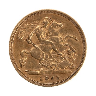 Lot 2 - VICTORIA GOLD HALF SOVEREIGN