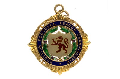 Lot 1739 - STIRLING ALBION F.C., SECOND DIVISION WINNERS GOLD MEDAL