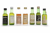 Lot 1153 - SEVEN ISLAY/CAMPBELTOWN MINIATURES To include:...