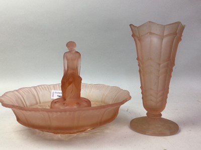 Lot 468 - SOWERBY ART DECO CENTREPIECE