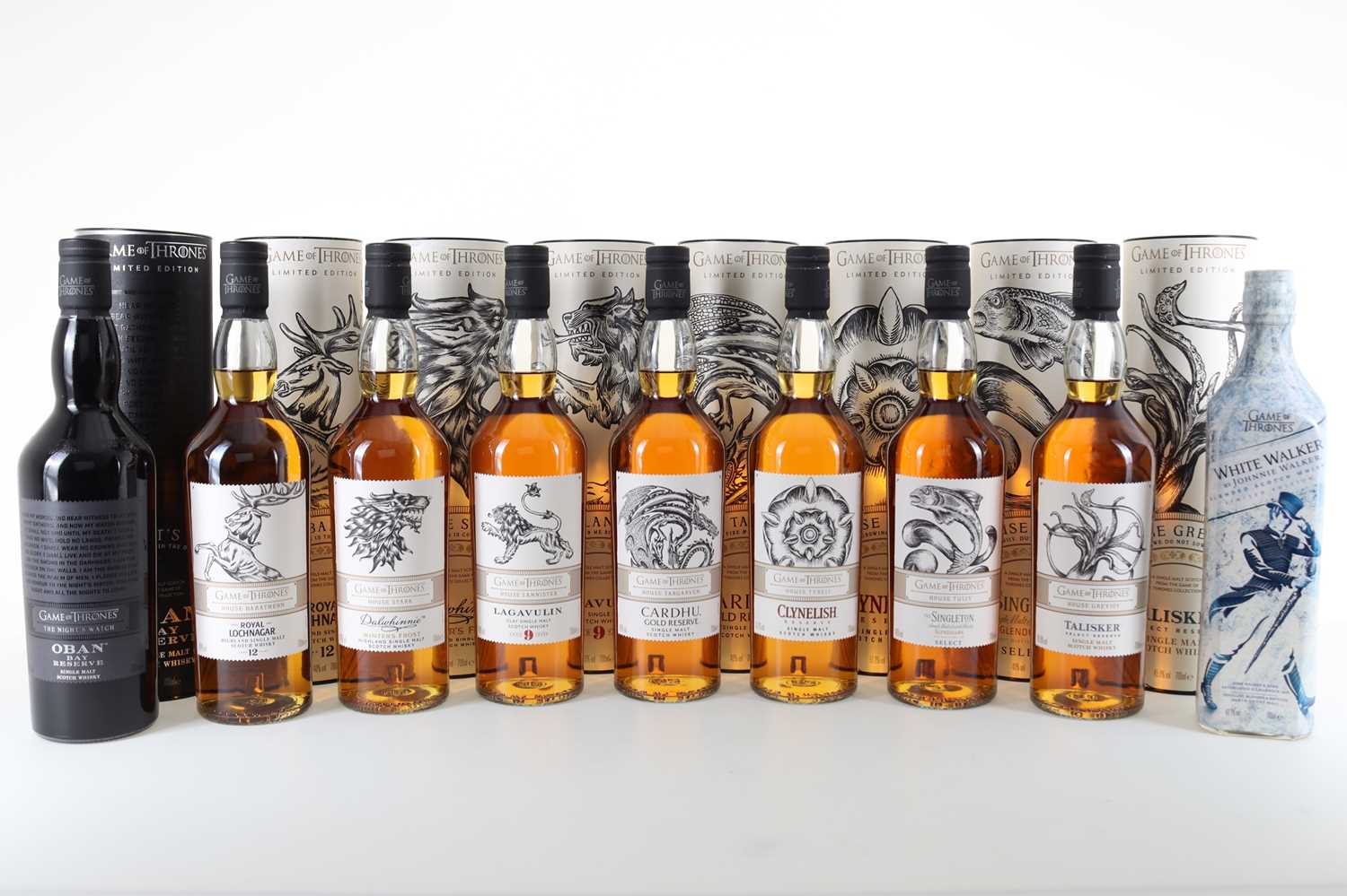 Lot 115 - DIAGEO GAME OF THRONES COLLECTION