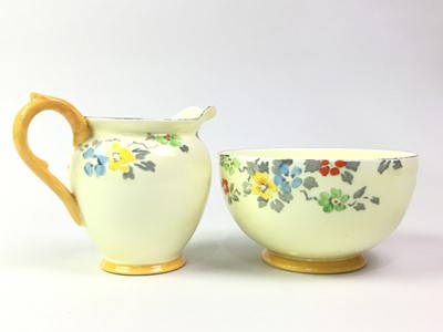 Lot 816 - CROWN STAFFORDSHIRE TEA SERVICE