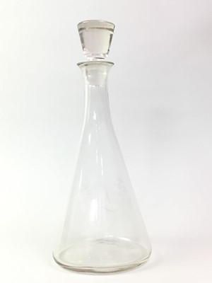 Lot 817 - GROUP OF GLASS DECANTERS AND JUGS