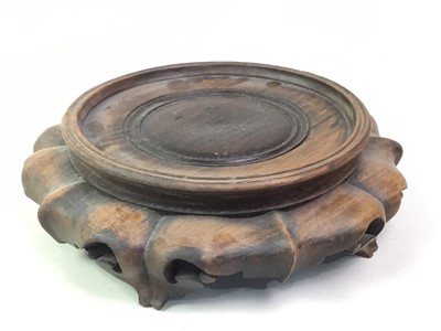 Lot 819 - GROUP OF CHINESE HARDWOOD STANDS