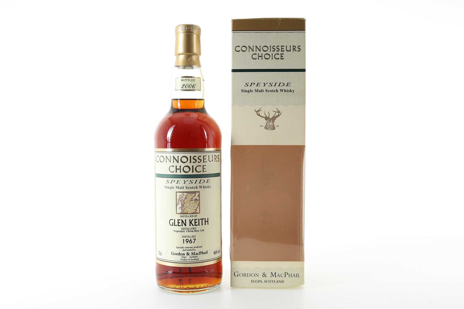 Lot 20 - GLEN KEITH 1967 GORDON & MACPHAIL'S CONNOISSEURS CHOICE