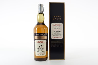 Lot 40 - ROSEBANK 1981 20 YEAR OLD RARE MALTS