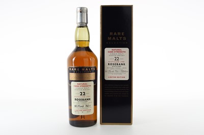 Lot 63 - ROSEBANK 1981 22 YEAR OLD RARE MALTS