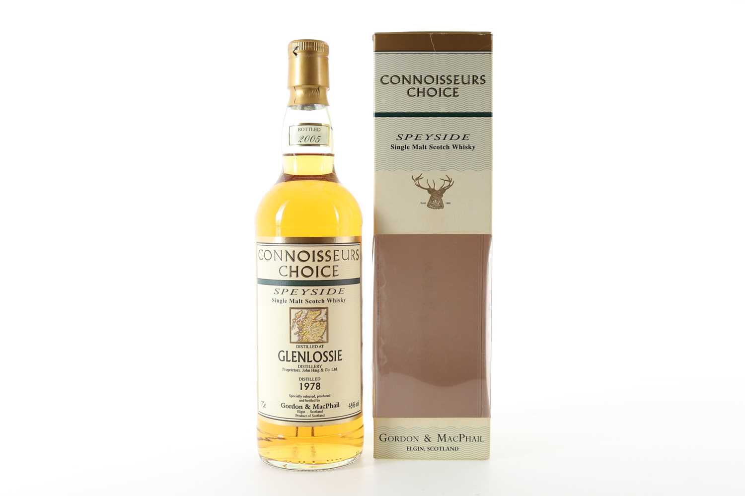 Lot 75 - GLENLOSSIE 1978 GORDON & MACPHAIL CONNOISSEURS CHOICE