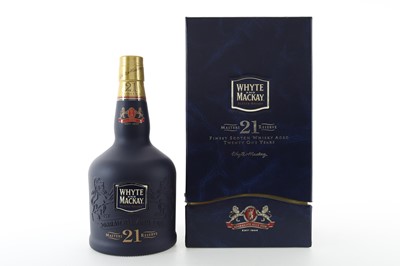 Lot 91 - WHYTE & MACKAY 21 YEAR OLD MASTERS RESERVE 75CL