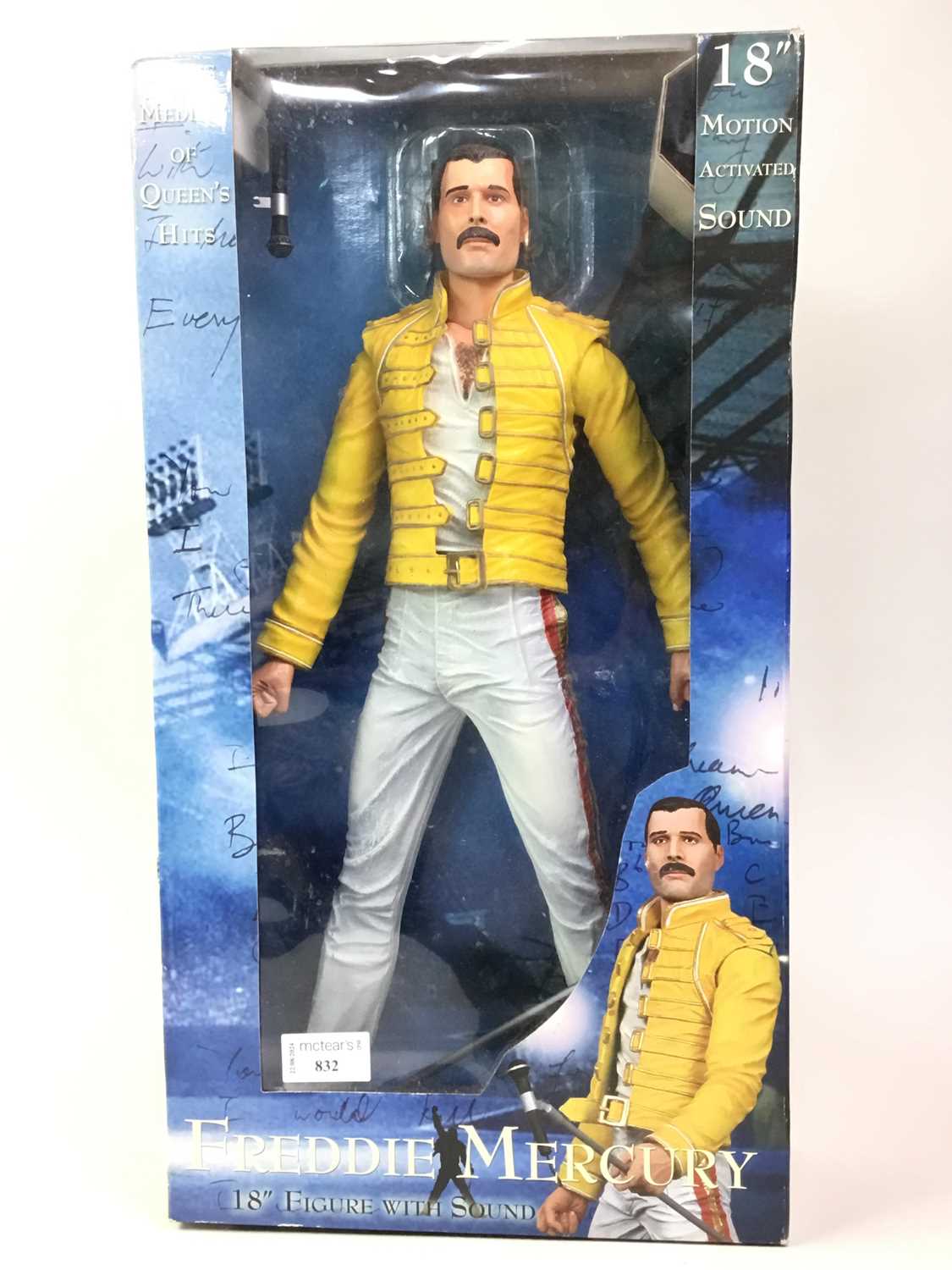 Lot 832 - FREDDIE MERCURY 18" FIGURE