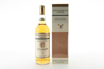 Lot 102 - ALLT-A-BHAINNE 1991 GORDON & MACPHAIL CONNOISSEURS CHOICE